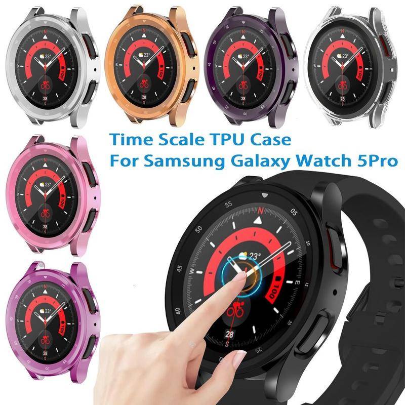 Mới Ốp tpu Bảo Vệ Màn Hình Đồng Hồ Thông Minh samsung galaxy watch 5 5 pro 45mm