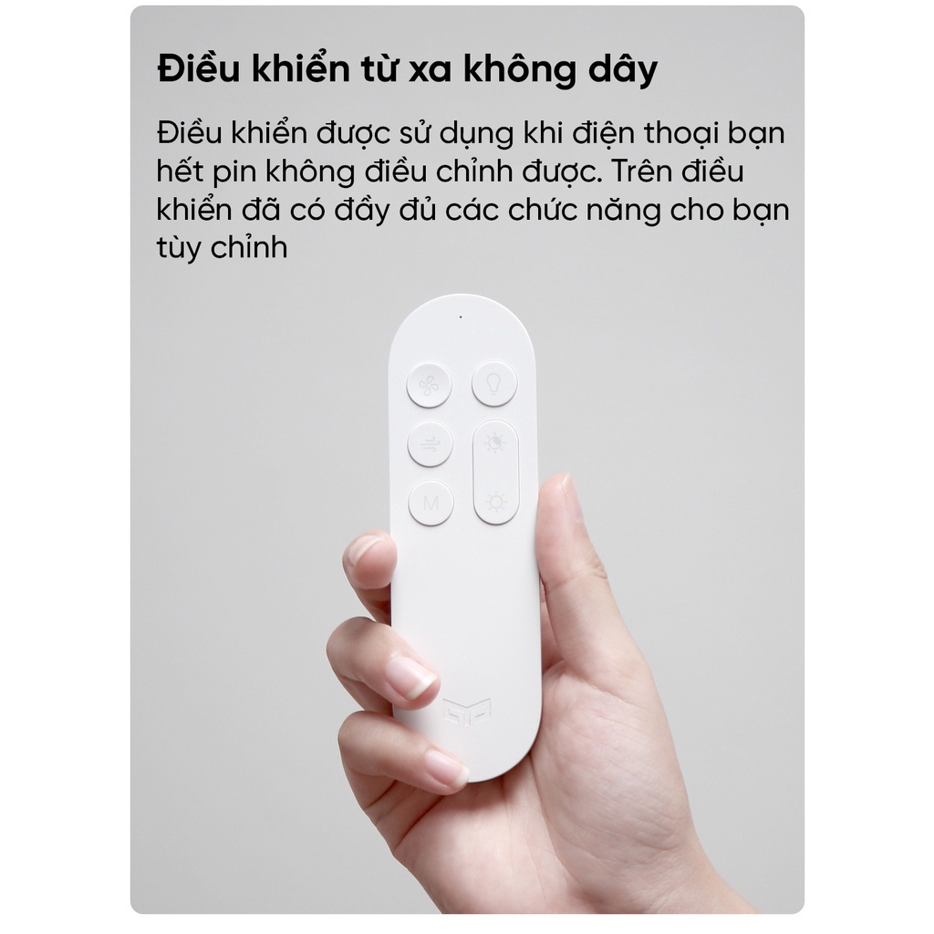 Quạt trần kèm đèn LED thông minh Xiaomi Yeelight C900 YLFSD-0006 kết nối Mi Home - Minh Tín Shop