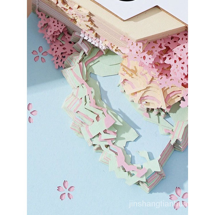 Lịch Giấy Ghi Chú 3d Thủ Công Sáng Tạo Phong Cách Trung Hoa