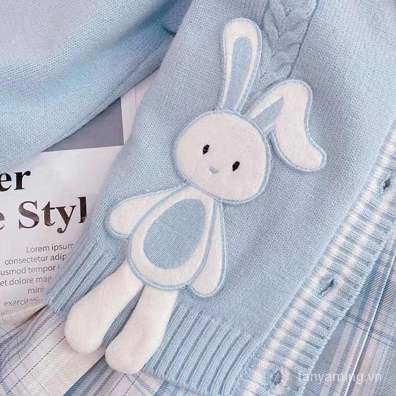 Bộ Đồng Phục Áo sweater + Chân Váy Xếp Ly Phong Cách Mới 2023 Cho Bé Gái