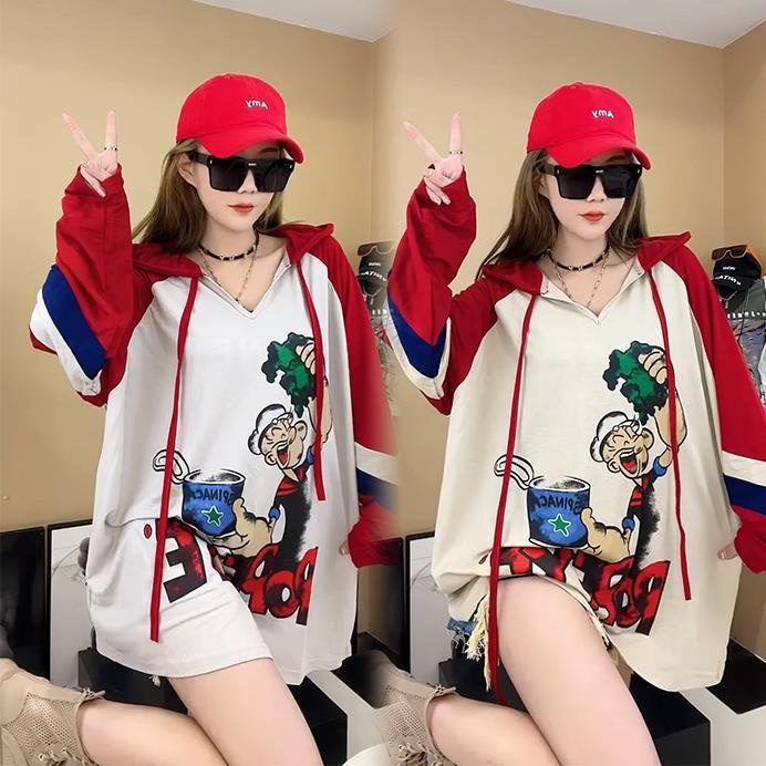 Áo Hoodie Tay DàI oversized c11776