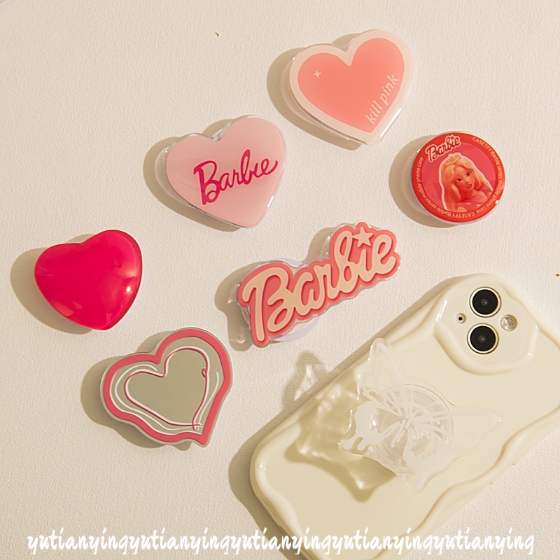Hoạt Hình Giá Đỡ Điện Thoại Hình Búp Bê barbie Đáng Yêu