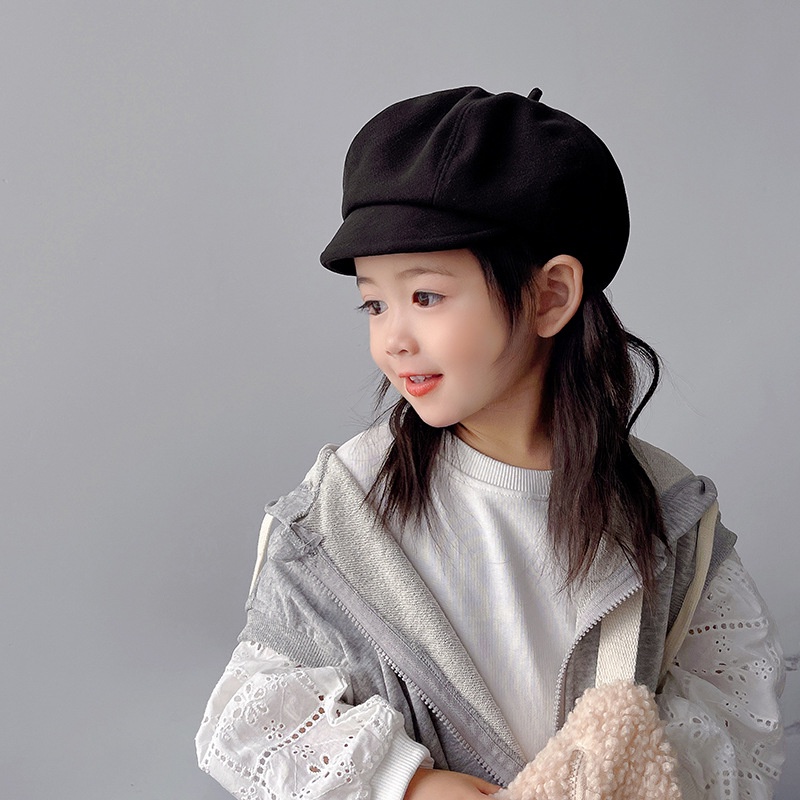 Mũ Nồi Len Thiết Kế Xinh Xắn Cho Bé Gái