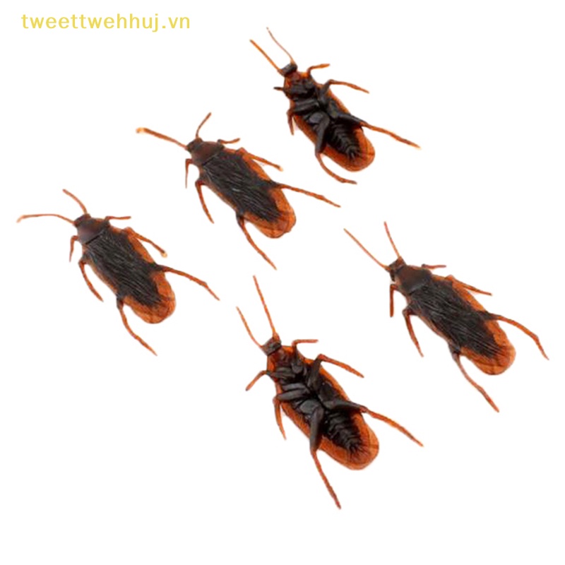 Tweehuj Set 10 Mô Hình Gián Giả Bằng Cao Su Sống Động Như Thật vn