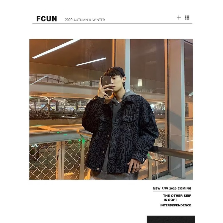 Gaines Áo khoác nam và nữ chất lượng cao áo_khoác Zip rộng thoải mái 2023 NEW MJK2390LS8 36Z230909