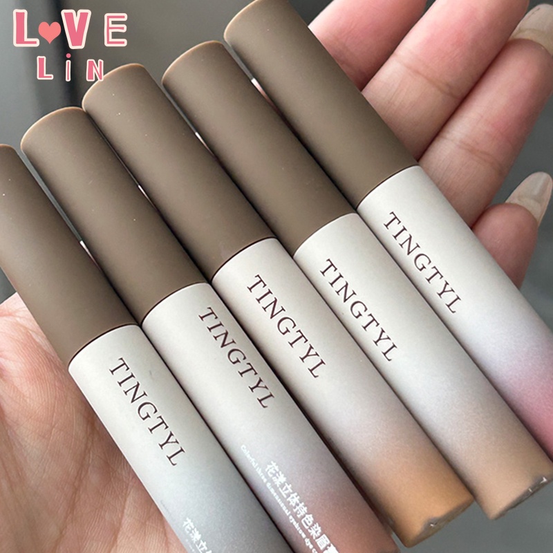 Tingtyl Kem Nhuộm Lông Mày Ba Chiều Chống Nước Lâu Trôi Không Nhòe Màu Sắc Tự Nhiên
