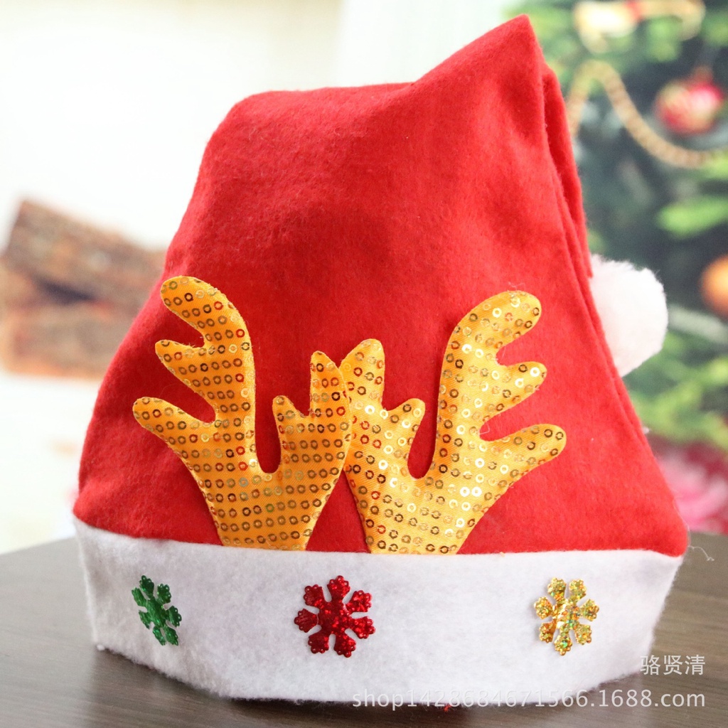 Mũ Giáng Sinh Hoạt Hình Cho Mẹ Và Bé