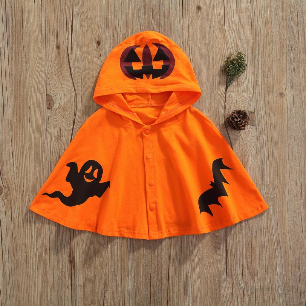 Áo Khoác Hoodie Họa Tiết Hoạt Hình halloween Cho Bé 9 Tháng-3 Tuổi