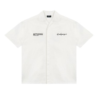 Áo Sơ MI Ademar CTPR White Shortsleeve Shirt