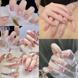 Set 24 móng tay giả trang trí nghệ thuật