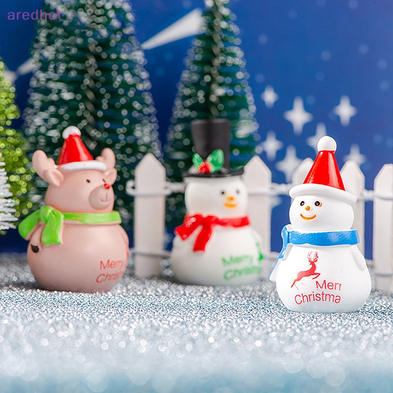 Tượng resin Trang Trí Giáng Sinh / Năm Mới Để Bàn Trang Trí Nhà Cửa Mới