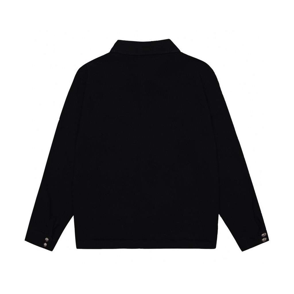 YOT9 Chrome Hearts Spring and Autumn Classic twill denim jacket men's and women's casual all-match jacket