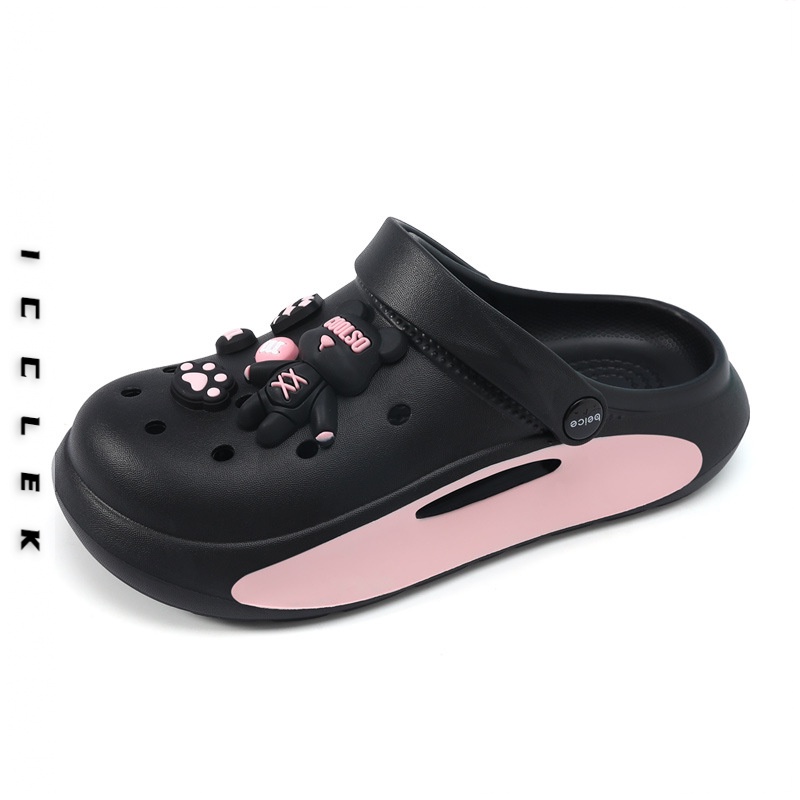 ICCLEK  dép sandal nữ giày sandal nữ dép đế cao đi biển  Đế chống trơn trượt Thoải mái Êm ái Thời trang FDL239162C37Z230915