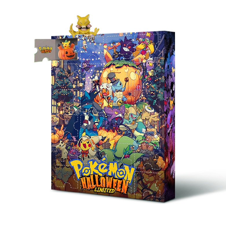 Pokemon Halloween Advent 24 Days Countdown Calendar 24 Toys Figures