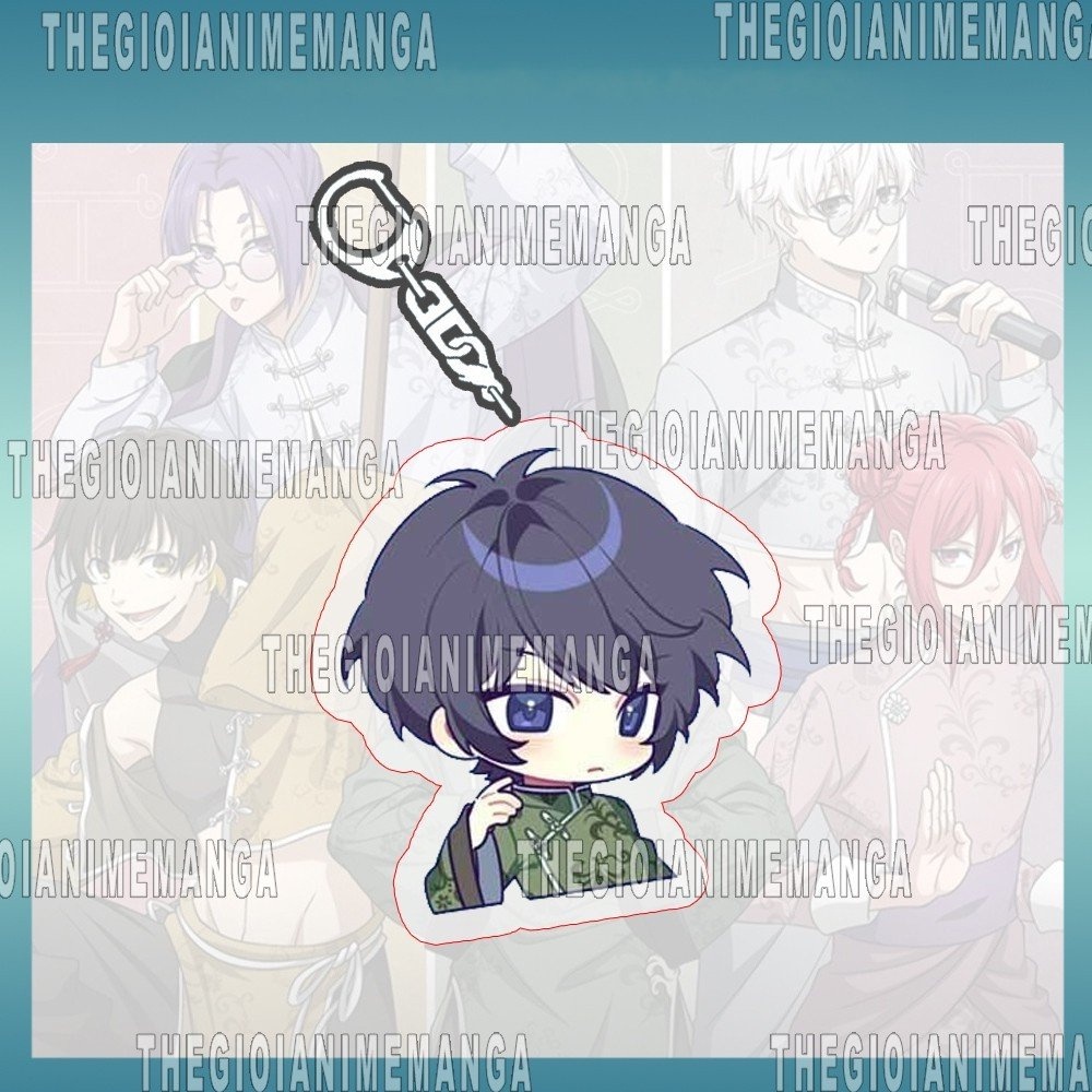 Móc khóa BLUE LOCK ver TRUNG HOA in hình anime chibi mica acrylic phụ kiện dễ thương