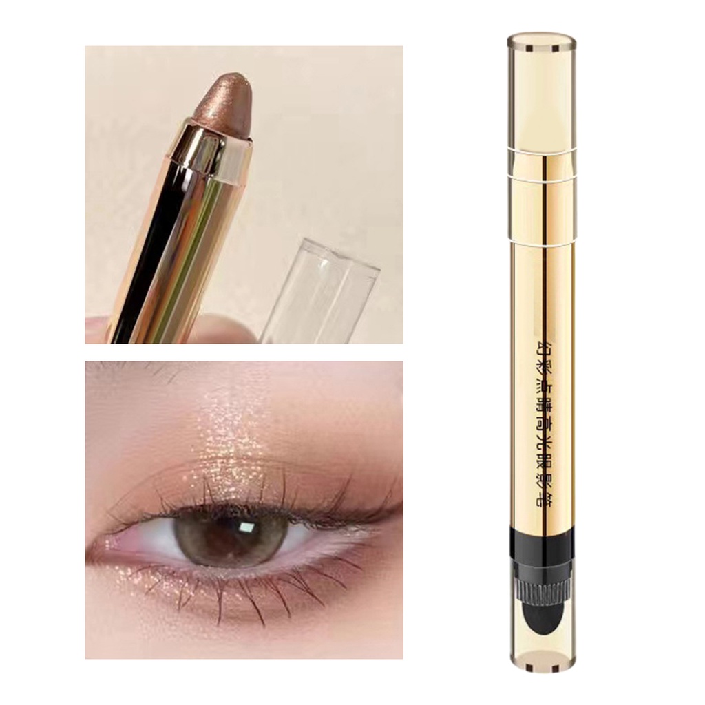 Bút Chì Kẻ Mắt Hai Đầu sk Chống Nước Lâu Trôi Sắc Tố Cao Chống Lem