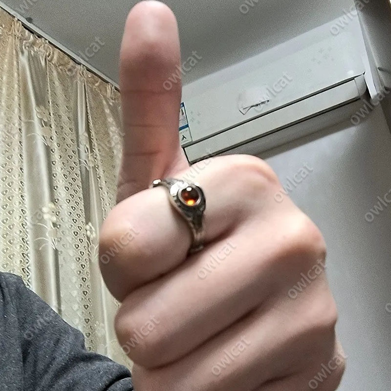 Nhẫn Kamen Rider Kuuga Ring  Size Adjustable With Necklace Masked Rider Belt Style Godai Yusuke Gurongi Packed in Box