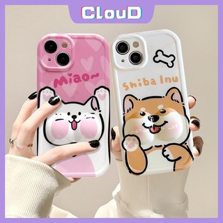 Dễ Thương Ốp Điện Thoại Hình Chó shiba inu 3d Cho iphone 11 15 12 13 14 pro max xr 15 6s 7 6 8 plus se 2020 x xs max