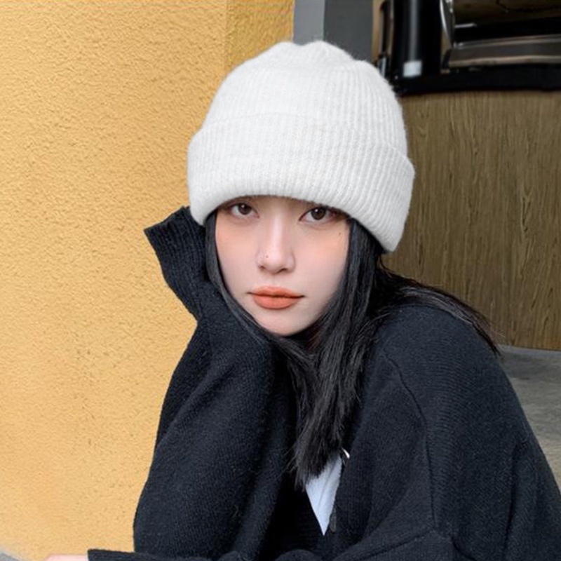 Mũ Len Dệt Kim Giữ Ấm Tai Mùa Đông Cho Cặp Đôi