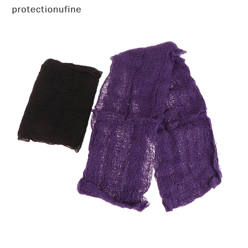 Pr3vn Vải Lưới Gạc Màu Đen Trang Trí halloween Sáng Tạo