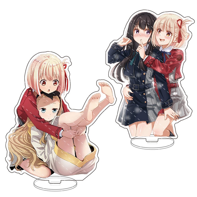 Songping Giá Đỡ Đĩa Mô Hình lycoris recoil anime Dễ Thương Trang Trí Nhà Cửa