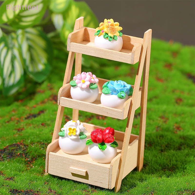 Chậu Cây Giả mini Trang Trí Nhà Búp Bê / Văn Phòng / Nhà Búp Bê Mới