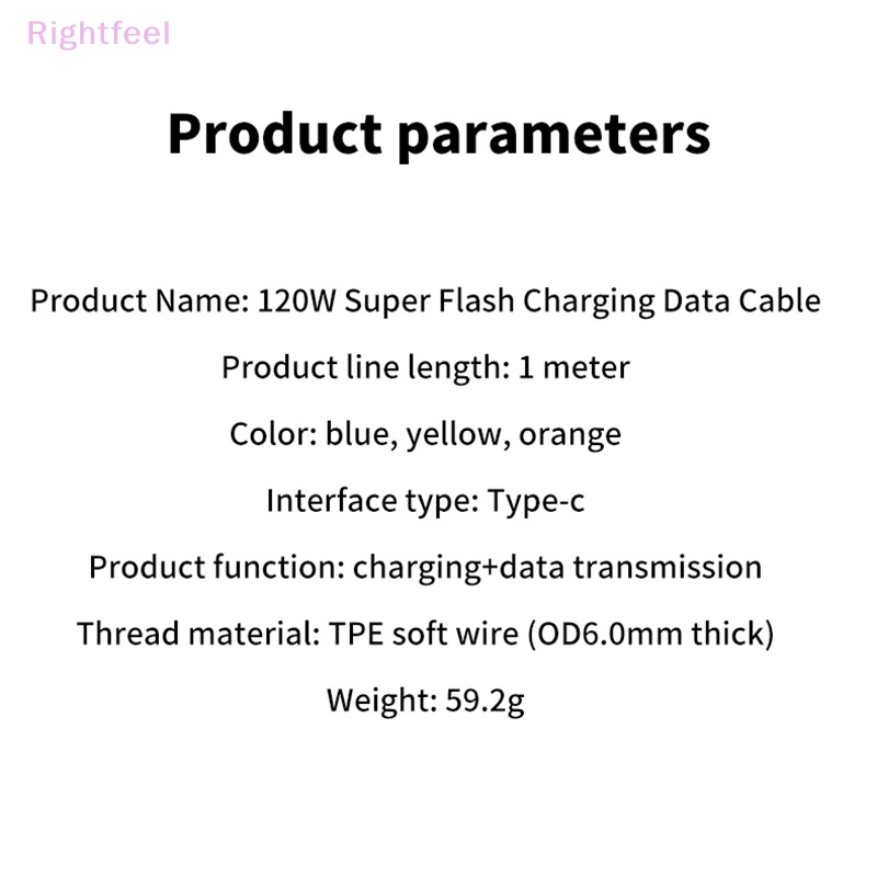 Dây Cáp Sạc Nhanh usb c 120w type c Cho Điện Thoại / Xe Hơi