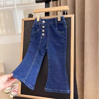 Quần jeans Ống Loe Đơn Giản Thời Trang Thu Đông Dành Cho Nữ
