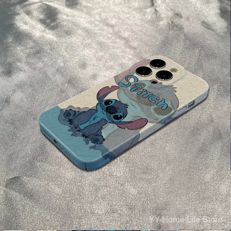 Ốp Điện Thoại Cứng Chống Va Chạm Hình stitch Cho iphone 15 15promax 14promax 14 13 12 11 pro max 13promax xr xs max 7 8 plus 14plus