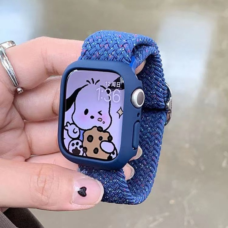 Dây Đeo nylon Co Giãn Cho Đồng Hồ Thông Minh apple watch ultra2-1 49mm 41mm 45 mm 38 / 42 9 8 7 6 5 4 3 se 40 / 44mm