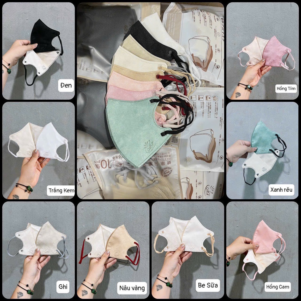 FACE MASK. STORE Thùng 50 Chiếc Khẩu Trang 6D Anh Tâm Kháng Khuẩn, Chống Tia UV