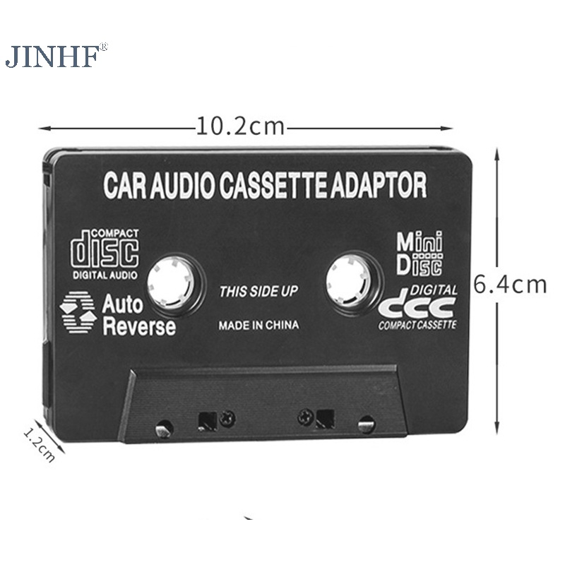 Jinf Đầu Chuyển Đổi Băng cassette mp3 mp4 Chất Lượng Cao Cho ipod mp3 cd dvd player hot