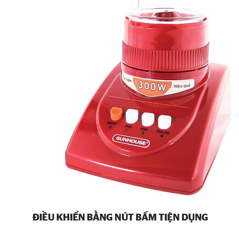 Máy Xay Sinh Tố Sunhouse SHD5115 - Đỏ- Hàng chính hãng
