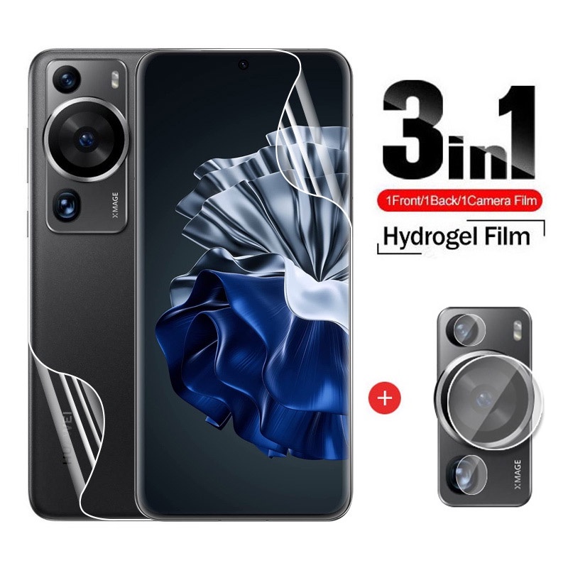 Phim Dán Bảo Vệ camera Trước Sau 3 Trong 1 Bằng Thủy Tinh Trong Suốt Cho huawei p60 pro p60pro p60p 