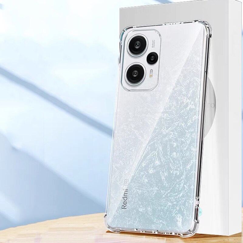 Ultra Ốp Điện Thoại Silicon Mềm Siêu Mỏng Trong Suốt Chống Sốc Cho xiaomi redmi note 13 pro plus note 12 12r 12t pro