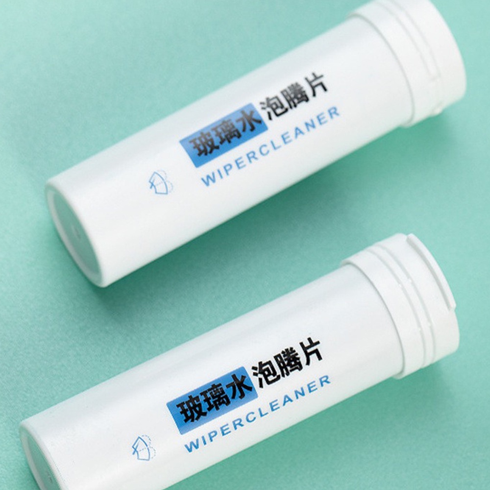 Tinh chất gạt nước dạng rắn đóng chai Quà tặng ô tô Viên nén làm sạch kính Chất làm sạch Tinh chất gạt nước Nước thủy tinh Viên sủi bọt