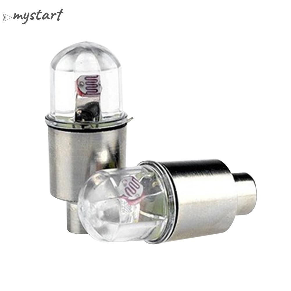 Bộ 2 Đèn led Gắn Van Bánh Xe Đạp / Xe Máy mystart.vn