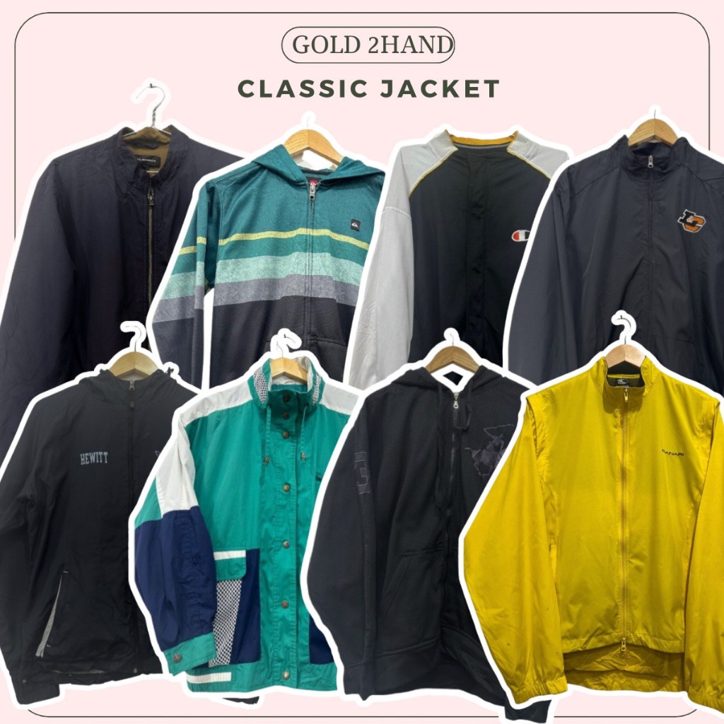 Áo khoác 2hand Mỹ mẫu mã đa dạng, Áo secondhand cond 9