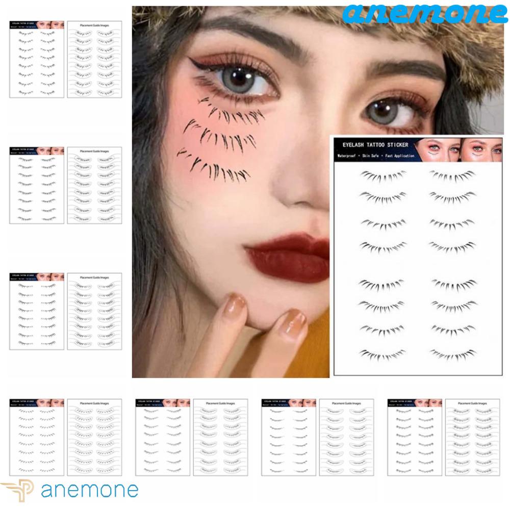 Amemone Hình Xăm Dán Dưới Mi Tạm Thời Dùng Trang Điểm Tiện Dụng