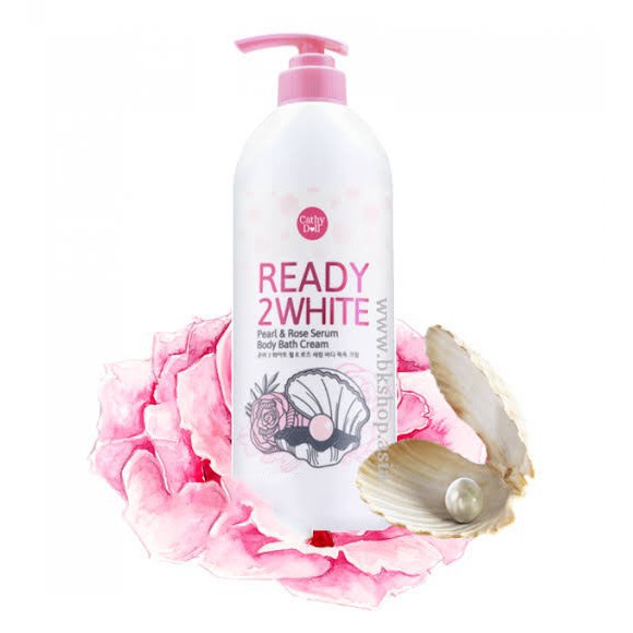 Sữa Tắm Ready 2 White One Day Whitener Cathy Doll 500ml Thái Lan
