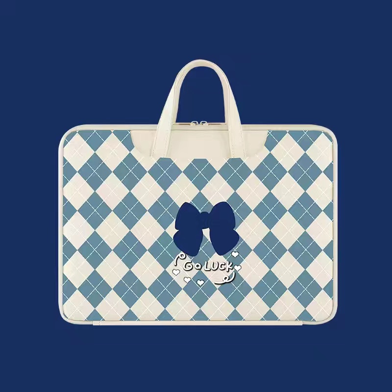 Túi Da pu Đựng laptop 13.3 14.1 15.6 inch Chống Sốc Chống Thấm Nước Họa Tiết Hoạt Hình