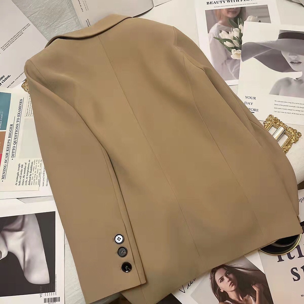 Áo Khoác blazer Thời Trang Xuân Thu Phong Cách Hàn Quốc
