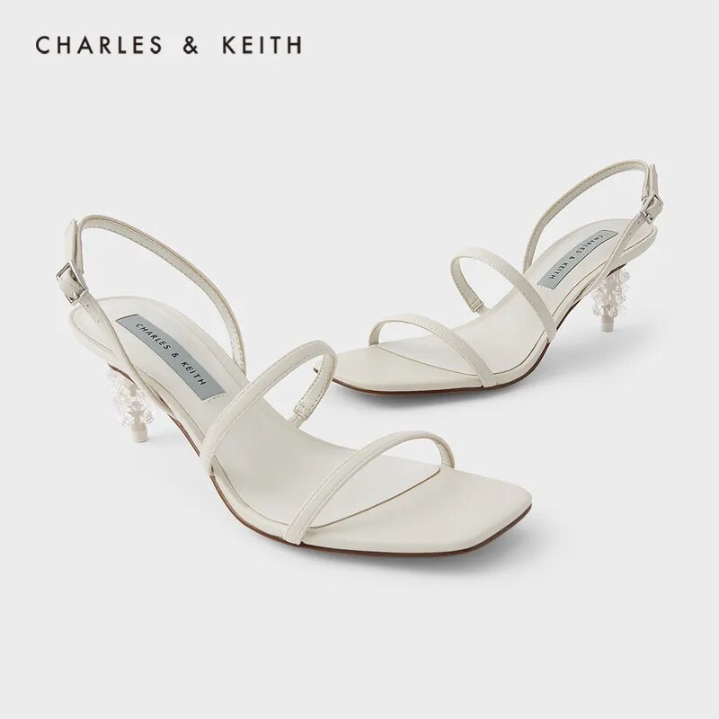 Giày cao gót CNK gót đính cườm CK1-60580204