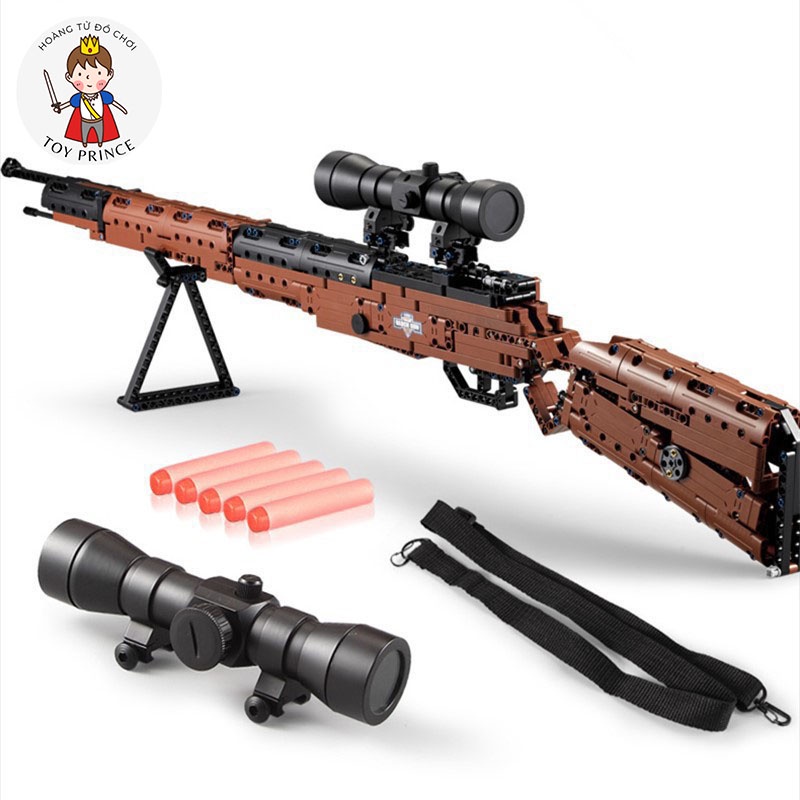 Mẫu ĐỒ CHƠI mô hình KAR98/K98 PUBG CSGO FREE FIRE CF C61010 đẹp tặng xe