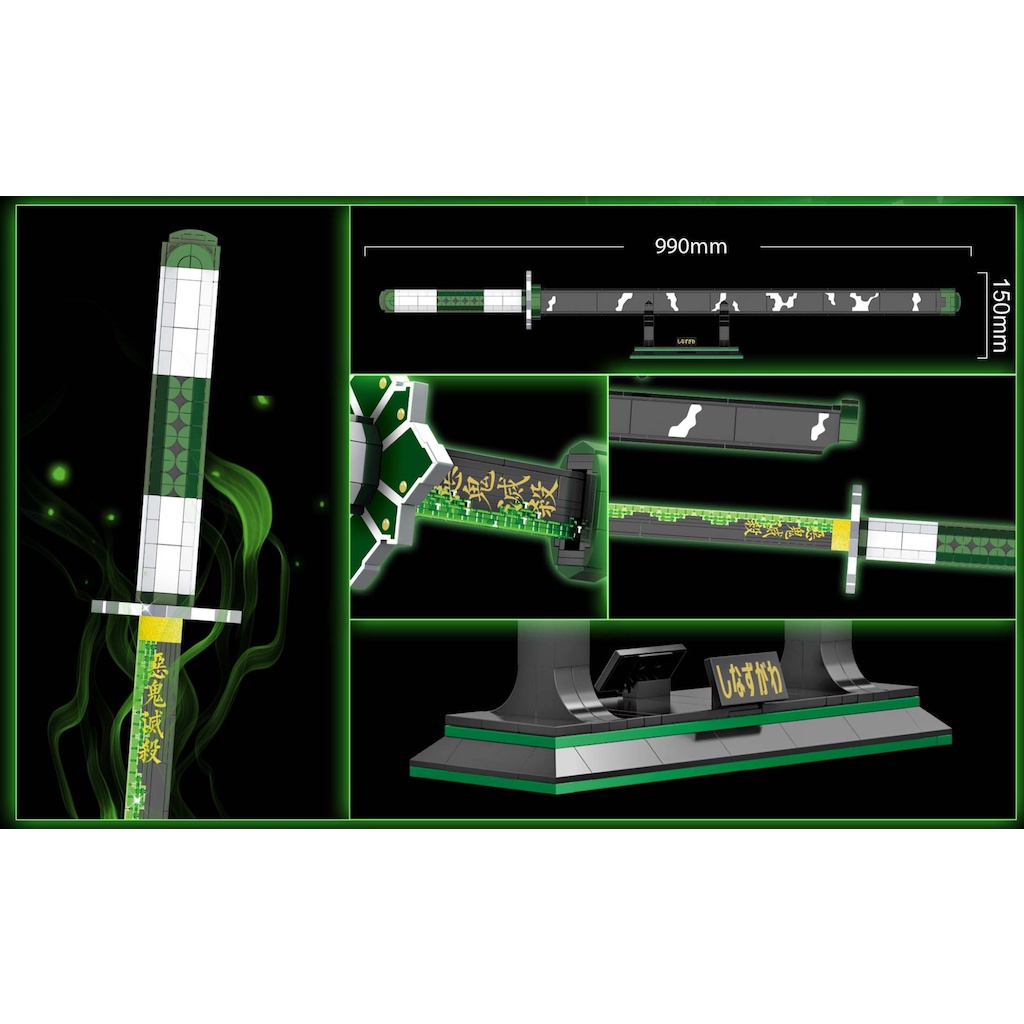 Bộ 710 Mô Hình Nhân Vật Phim Hoạt Hình demon slayer shinazugawa sanemi Mới