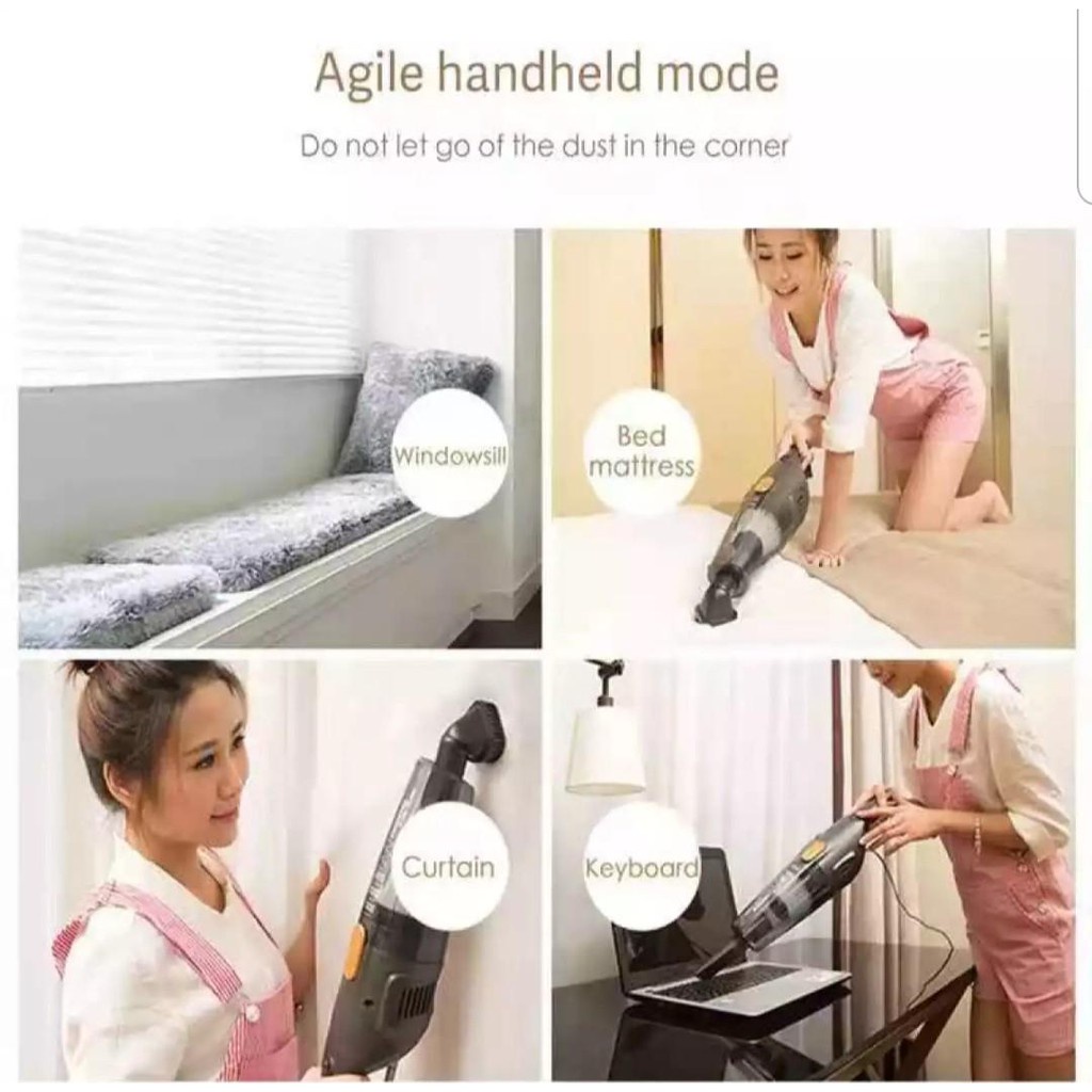 Máy Hút Bụi Deerma DX115C Công Suất 600W 15kpa tiện lợi chính hãng - Minh Tín Shop