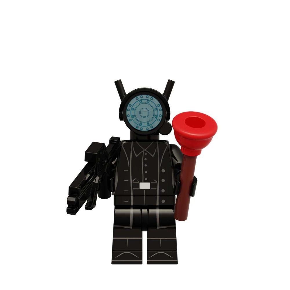 Perry Bộ Đồ Chơi Lắp Ráp Mô Hình toilet Người Đàn Ông titan tv cameraman