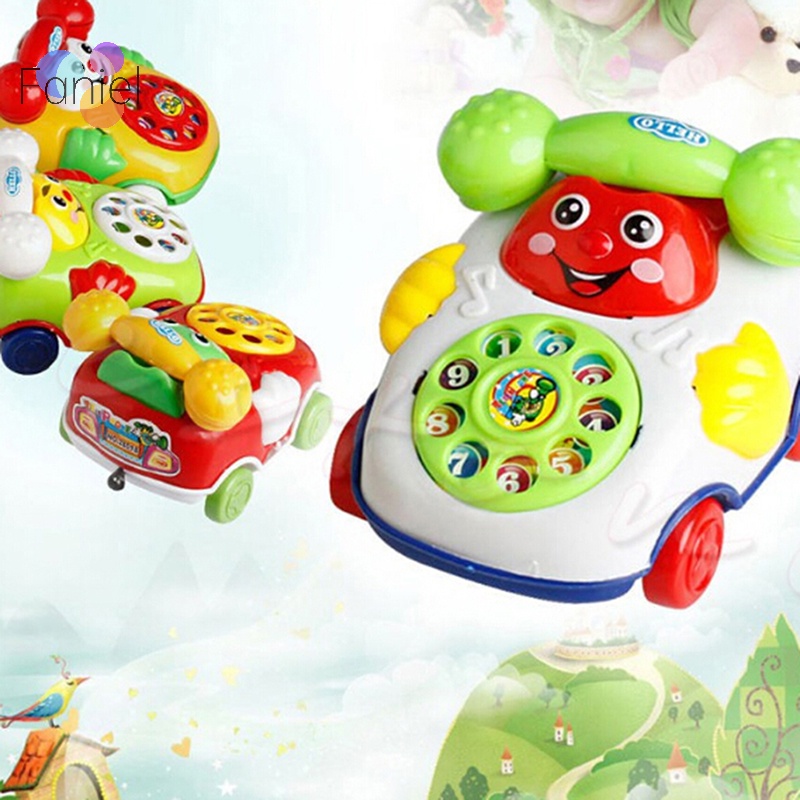1 Điện Thoại Đồ Chơi Phát Nhạc Cho Bé