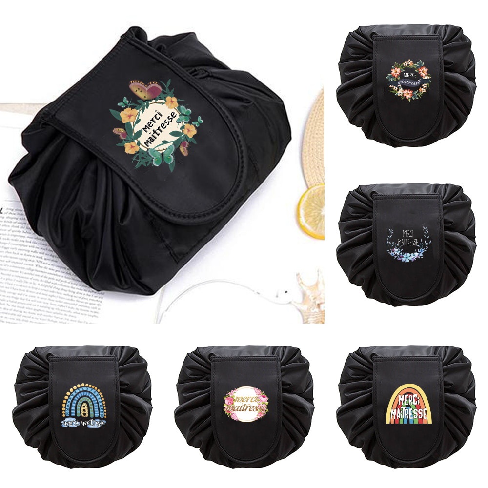 Cosmetic Storage Bag Women Travel Portable Make Up Bag Toiletry Beauty Case Organizer Maitresse Prin