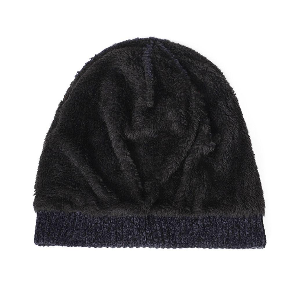 Future Mũ Beanie Dệt Kim Mềm Co Giãn Giữ Ấm Thoải Mái Thời Trang Mùa Đông Cho Nam